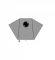 Печь-камин Hors-13 (Black Stove) до 325 м3 в Тюмени