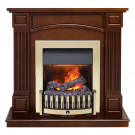 Каминокомплект Boston - Темный дуб (Высота 925см) с электроочагом Danville Brass FB2 (Dimplex) Каминокомплект Boston - Темный дуб (Высота 925см) с электроочагом Danville Brass FB2 (Dimplex)