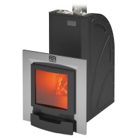 Печь для бани Каскад-18 ЛП Панорама (2018) (Теплодар)