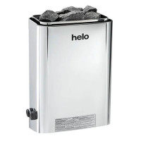 Печь для сауны VIENNA 80 STS (8 кВт, цвет хром, 20 кг камней) (Helo)