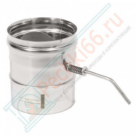 Шибер Моно ШМ(М)-Р (304-0.5) d-80 (ТиС Стандарт)