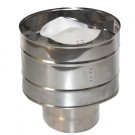 Оголовок с дефлектором (НЕРЖ-439/0,5-ОЦИНК/0,5) d-200/280 (УМК) Оголовок с дефлектором (НЕРЖ-439/0,5-ОЦИНК/0,5) d-200/280 (УМК)