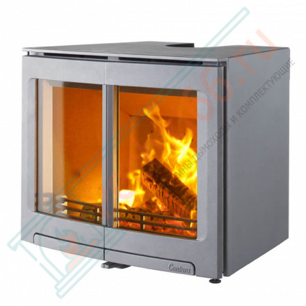 Чугунная топка i5 двойная дверца, цвет серый (Contura)