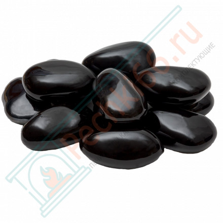 Набор керамических камней M, чёрные (Lux Fire)