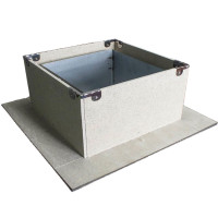 ППУ 600*600*240 с огнезащитной плитой фламма d-200/280 (УМК)