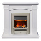 Каминокомплект Boston - Белый (Высота 925см) с электроочагом Chesford (Dimplex) Каминокомплект Boston - Белый (Высота 925см) с электроочагом Chesford (Dimplex)