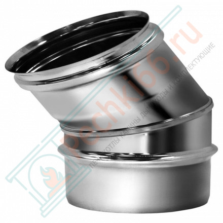 Отвод одностенный 30° (AISI-310S/0,8мм) d-300 (Вулкан)