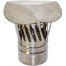 Зонт с искрогасителем (НЕРЖ-439/0,5) d-80 (УМК)