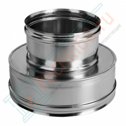 Переход термо-моно (НЕРЖ-321/0,8-НЕРЖ-439/0,5) d-120/200 (Дымок-Lux)