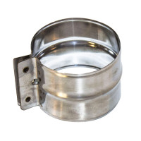 Хомут обжимной (НЕРЖ-439/0,5) d-150 (УМК) Хомут обжимной (НЕРЖ-439/0,5) d-150 (УМК)