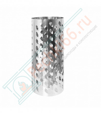 Сетка для камней на трубу "Дубовый Лист" L=0,75 м (Везувий)