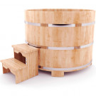 Купель кедровая круглая 150х150х100 (НКЗ)