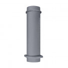 Чугунная ВЕРХНЯЯ труба для шибера 130/500мм (ТехноЛит) Чугунная ВЕРХНЯЯ труба для шибера 130/500мм (ТехноЛит)
