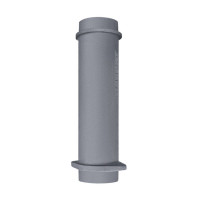 Чугунная ВЕРХНЯЯ труба для шибера 130/500мм (ТехноЛит)