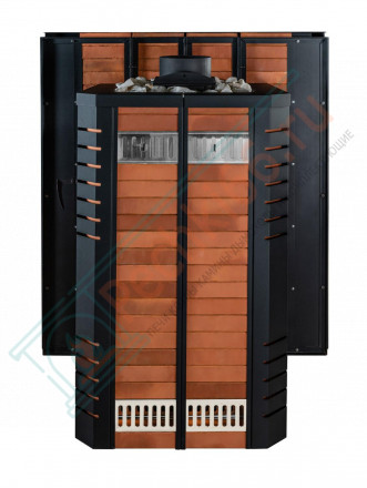 Печь для русской бани № 06МК-30 в кирпичном кожухе (Тройка) до 30 м3