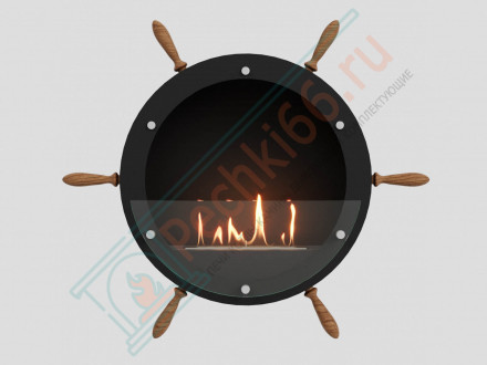 Биокамин Капитан 500 Н XS чёрный (LuxFire)