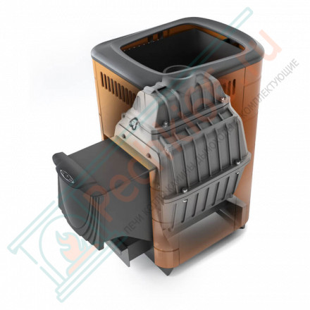 Чугунная печь для бани Тунгуска Cast ТО терракота (T.M.F)