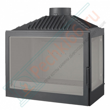 Чугунная топка LCI 007 GFLR, два боковых стекла (Liseo Castiron) 14 кВт