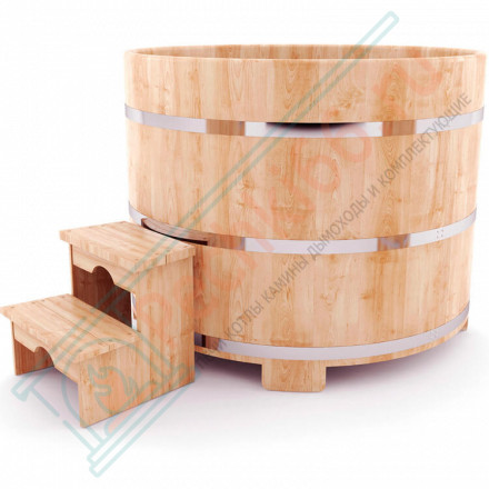 Купель кедровая круглая 200х200х100 (НКЗ)