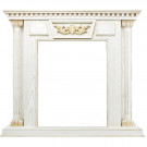 Портал Olympia - Белый дуб, патина с золотом (Высота 1007мм)