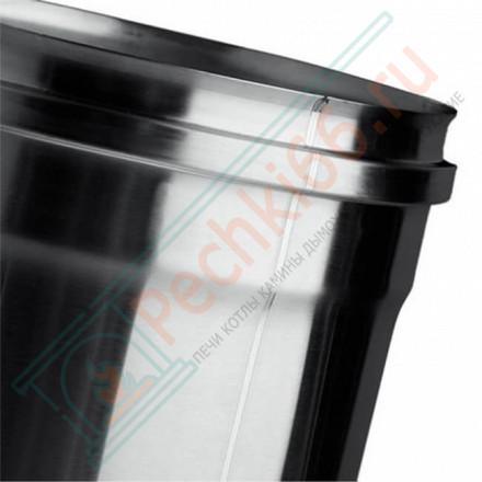 Колено 45° (НЕРЖ-430/0,8) d-200 (Ferrum HF)