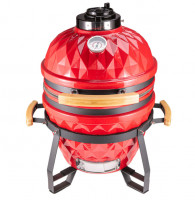 Керамический гриль Diamond Egg S красный