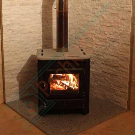 Печь-камин Vulkan Termo (MBS) до 390 м3