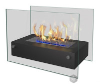 Настольный биокамин Iceberg, чёрный (ZeFire)