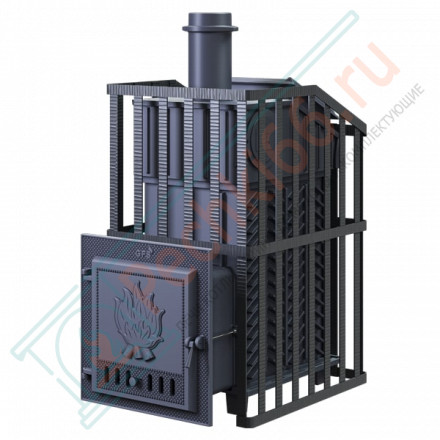 Чугунная печь для бани Гефест GFS-ЗК 18 Ураган (ТехноЛит)