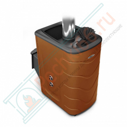 Печь для бани Гейзер 2014 Inox ДА ЗК ТО терракота (T.M.F) до 18 м3