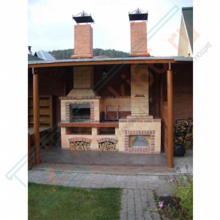 Плитка прямая Старый Замок Мини (0.88 м2 в коробке) (Терракот)