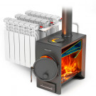 Отопительная печь Нормаль-батарея антрацит (T.M.F) до 165 м3 Отопительная печь Нормаль-батарея антрацит (T.M.F) до 165 м3