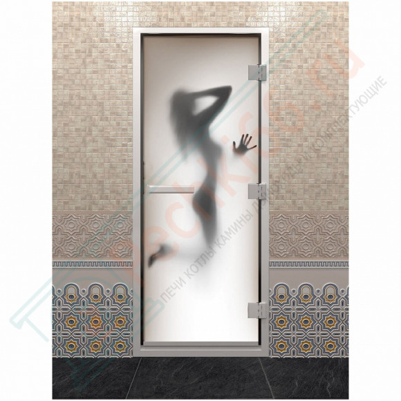 Стеклянная дверь DoorWood «Хамам фотопечать» 200х80 (по коробке)