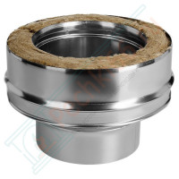 Переход моно-термо (НЕРЖ-321/0,5-НЕРЖ-439/0,5) d-180/260 (Дымок-Lux) Переход моно-термо (НЕРЖ-321/0,5-НЕРЖ-439/0,5) d-180/260 (Дымок-Lux)