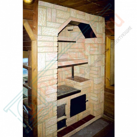 Плитка угловая Рваный Камень Макси, шт. (Терракот)