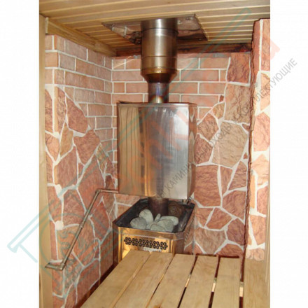 Плитка угловая Рваный Камень Мини, шт. (Терракот)