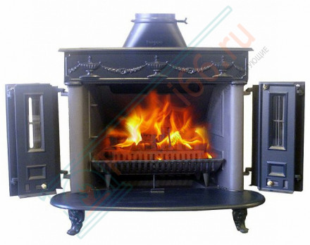 Чугунная дровяная печь Franklin 82 (Hergom)