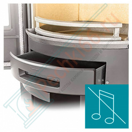 Печь-камин 556:1 Style, верх чугун, цвет черный (Contura)