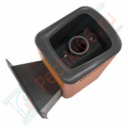 Печь для бани Каронада Heavy Metal Витра терракота (T.M.F) до 18 м3