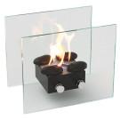 Биокамин Лондон S, чёрный (LuxFire)