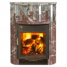 Портал для печи (Мини или Оптима) серии 'Ламель' - Жадеит + Россо Леванте (Feringer) Портал для печи (Мини или Оптима) серии 'Ламель' - Жадеит + Россо Леванте (Feringer)