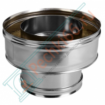 Переход термо-моно (НЕРЖ-321/0,5-НЕРЖ-439/0,5) d-300/380 (Дымок-Lux)