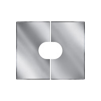 Фланец разрезной 0/20º без изол 850х910 на трубу V50R (AISI-304/0,5) d-250/350 (Вулкан)