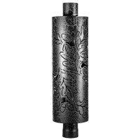 Дымоход с регистром Дубы, D115мм, L1м, Антик (Feringer)