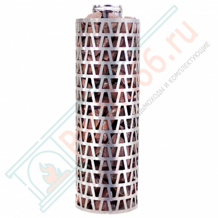 Сетка-каменка №4 (Пирамида) h-1000 мм — нерж 1,5 мм AISI 430 (Сталь-Мастер)