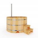 Японская баня Фурако круглая с внутренней печкой 180х180х120 (НКЗ) Японская баня Фурако круглая с внутренней печкой 180х180х120 (НКЗ)