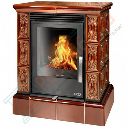 Керамическая печь Helvetia KPI, кафельный цоколь, 2-цвета (ABX)