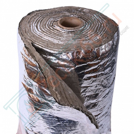 Материал базальтовый фольгированный МБОР-5Ф - 1200*1000*5мм (Россия)