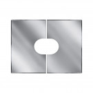 Фланец разрезной 21/32º без изол 720х820 на трубу V50R (AISI-304/0,5) d-104/200 (Вулкан)