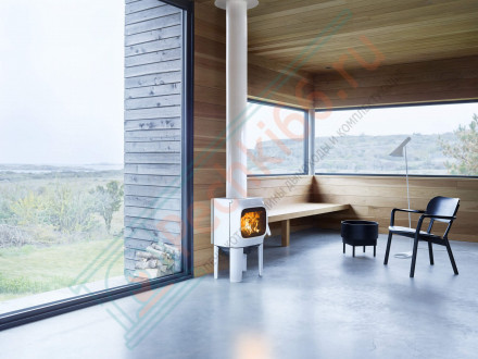 Чугунная печь-камин F 105 R LL WHE (Jotul)